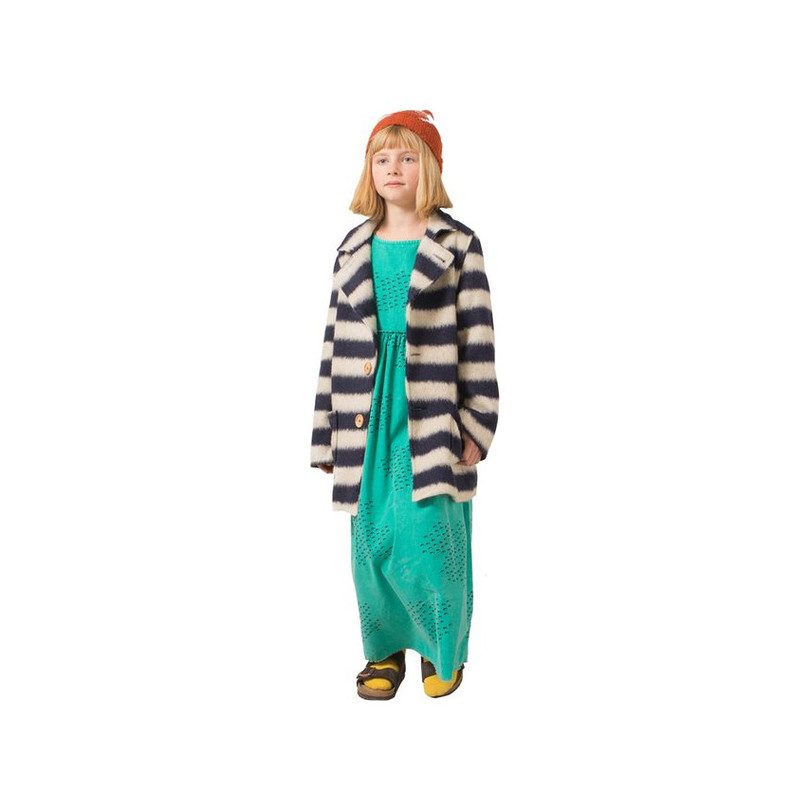 Sheep Skin Jacket, Big Stripes Sheep Skin Jacket, Big Stripes