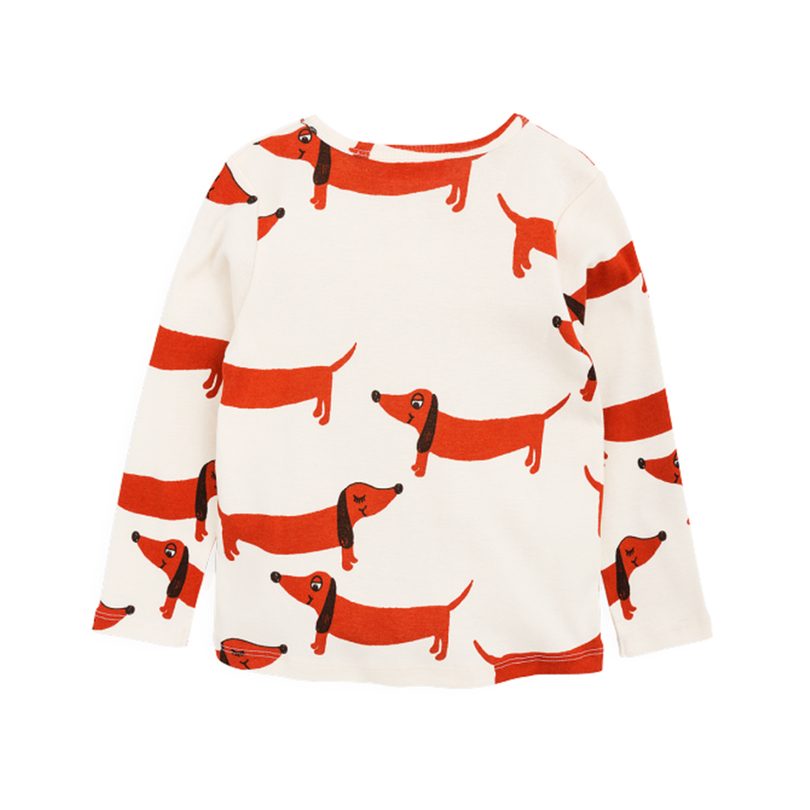 Dog Tee, Ecru Dog Tee, Ecru
