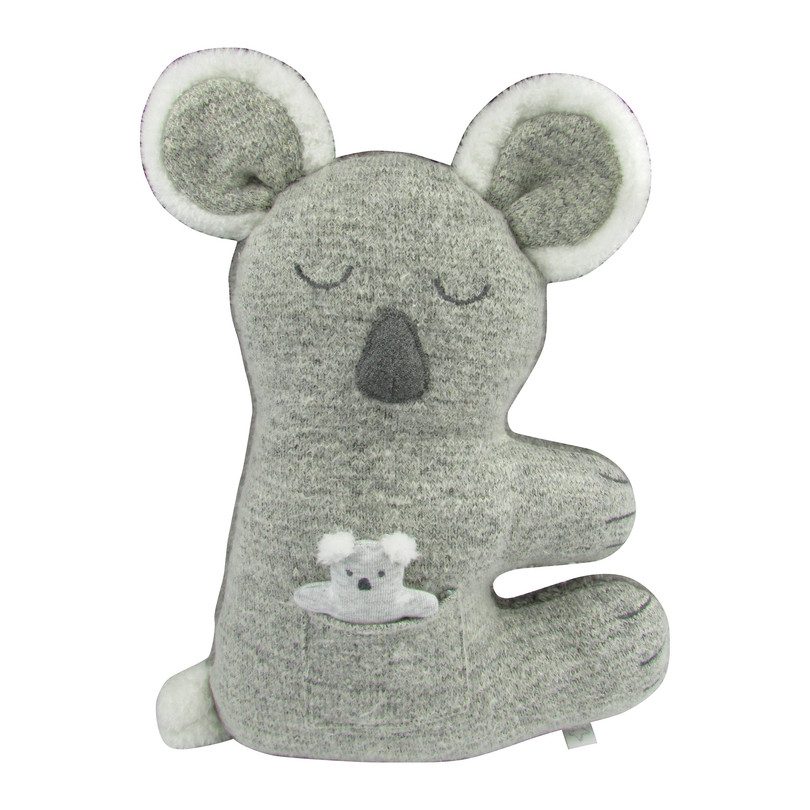 Plush Koala Knit Doll with Baby Plush Koala Knit Doll with Baby